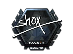 Sticker | shox (Foil) | London 2018