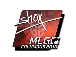 Sticker | shox (Foil) | MLG Columbus 2016