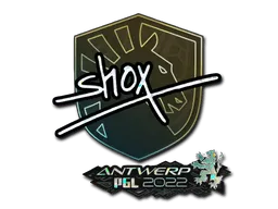 Sticker | shox (Glitter) | Antwerp 2022