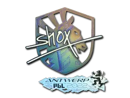 Sticker | shox (Holo) | Antwerp 2022