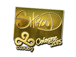 Sticker | shroud (Gold) | Cologne 2015