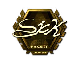 Sticker | SicK (Gold) | London 2018