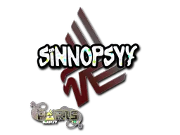 Sticker | sinnopsyy (Glitter) | Paris 2023