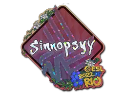 Sticker | sinnopsyy (Glitter) | Rio 2022