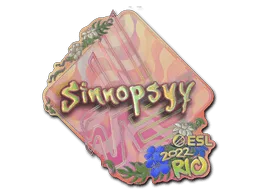 Sticker | sinnopsyy (Holo) | Rio 2022