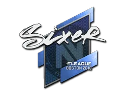 Sticker | SIXER | Boston 2018