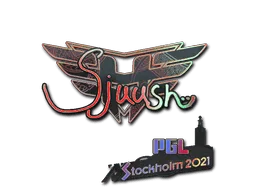 Sticker | sjuush (Holo) | Stockholm 2021