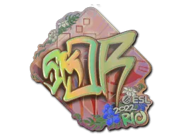 Sticker | sk0R (Holo) | Rio 2022