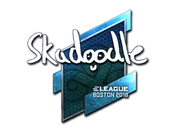 Sticker | Skadoodle (Foil) | Boston 2018