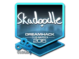 Sticker | Skadoodle (Foil) | Cluj-Napoca 2015