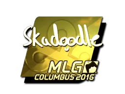 Sticker | Skadoodle (Gold) | MLG Columbus 2016