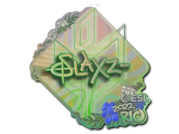 Sticker | slaxz- (Holo) | Rio 2022