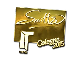 Sticker | SmithZz (Gold) | Cologne 2015