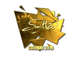 Sticker | SmithZz (Gold) | Cologne 2016