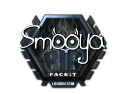 Sticker | smooya (Foil) | London 2018