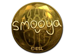 Sticker | smooya (Gold) | Katowice 2019