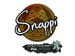 Sticker | Snappi (Glitter) | Antwerp 2022