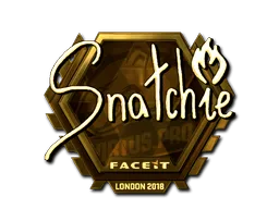 Sticker | snatchie (Gold) | London 2018