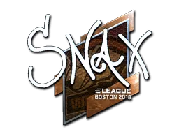 Sticker | Snax (Foil) | Boston 2018