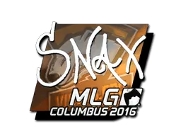 Sticker | Snax (Foil) | MLG Columbus 2016