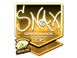 Sticker | Snax (Gold) | Cluj-Napoca 2015