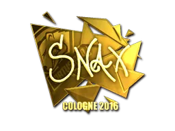 Sticker | Snax (Gold) | Cologne 2016