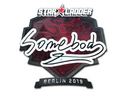 Sticker | somebody (Foil) | Berlin 2019
