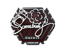 Sticker | somebody | London 2018