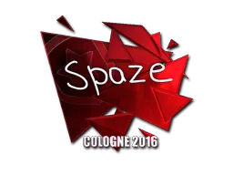 Sticker | spaze (Foil) | Cologne 2016