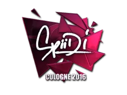 Sticker | Spiidi (Foil) | Cologne 2016