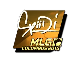 Sticker | Spiidi (Gold) | MLG Columbus 2016