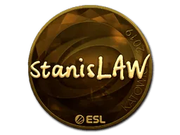 Sticker | stanislaw (Gold) | Katowice 2019