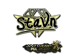 Sticker | stavn (Gold) | Antwerp 2022