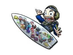 Sticker | Sticker Bomb Surf Ava