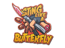 Sticker | Sting Like A Butterfly