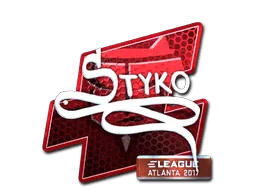 Sticker | STYKO (Foil) | Atlanta 2017
