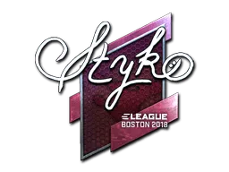 Sticker | STYKO (Foil) | Boston 2018