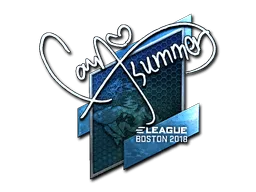 Sticker | Summer (Foil) | Boston 2018