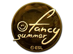 Sticker | Summer (Gold) | Katowice 2019