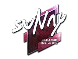 Sticker | suNny (Foil) | Boston 2018