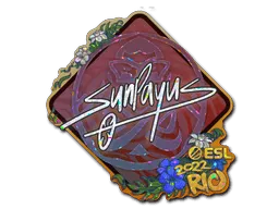 Sticker | SunPayus (Glitter) | Rio 2022