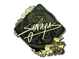 Sticker | SunPayus (Gold) | Rio 2022