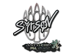 Sticker | syrsoN | Antwerp 2022