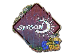 Sticker | syrsoN (Glitter) | Rio 2022