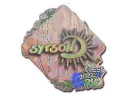 Sticker | syrsoN (Holo) | Rio 2022