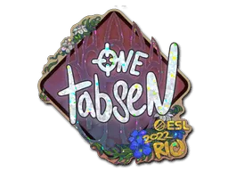 Sticker | tabseN (Glitter) | Rio 2022