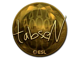 Sticker | tabseN (Gold) | Katowice 2019