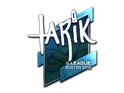 Sticker | tarik (Foil) | Boston 2018