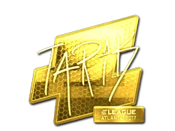 Sticker | tarik (Gold) | Atlanta 2017
