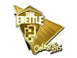 Sticker | Team eBettle (Gold) | Cologne 2015